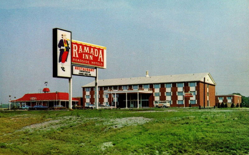 Ramada Inn (Best Western Greenfield Inn) - Vintage Postcard (newer photo)